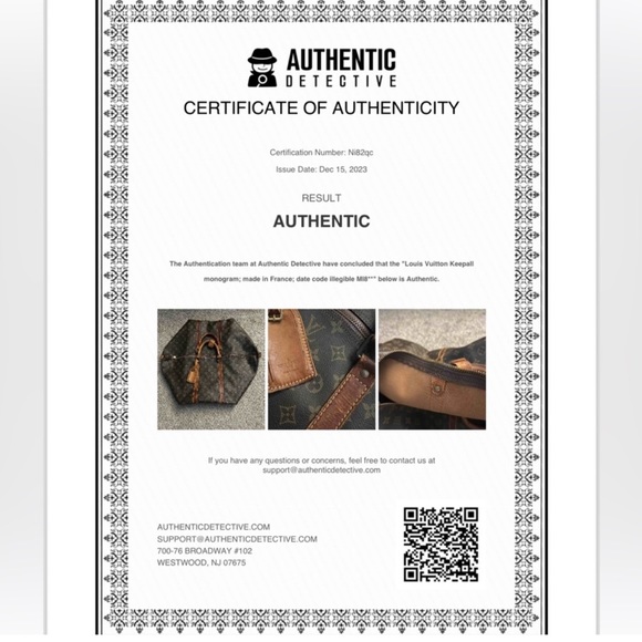 New Custom Replacement Purse Crossbody Strap Made With Authentic LV Canvas - Picture 4 of 5